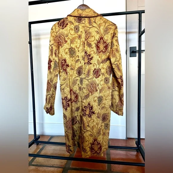 CAbi Fall Floral Coat vintage size 6 - Picture 7 of 13